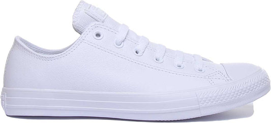 Converse 136823 CT Low Leather Trainer In White for Men