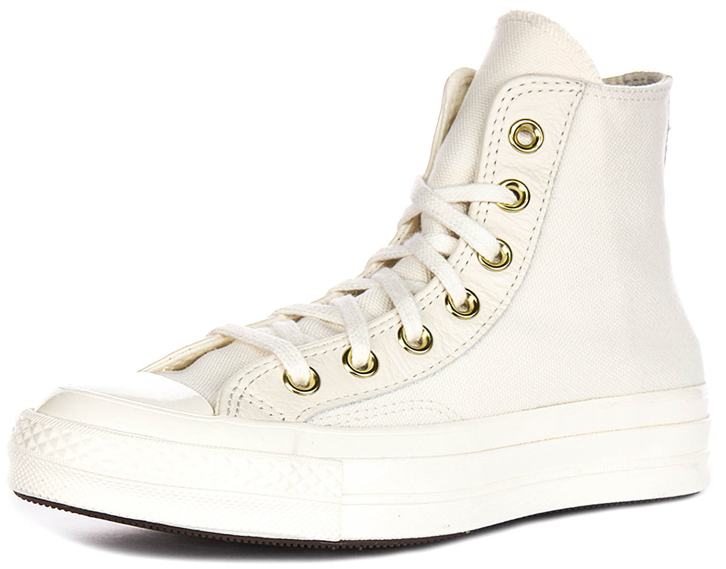 Converse Chuck 70s A12555C In White Gold Logo