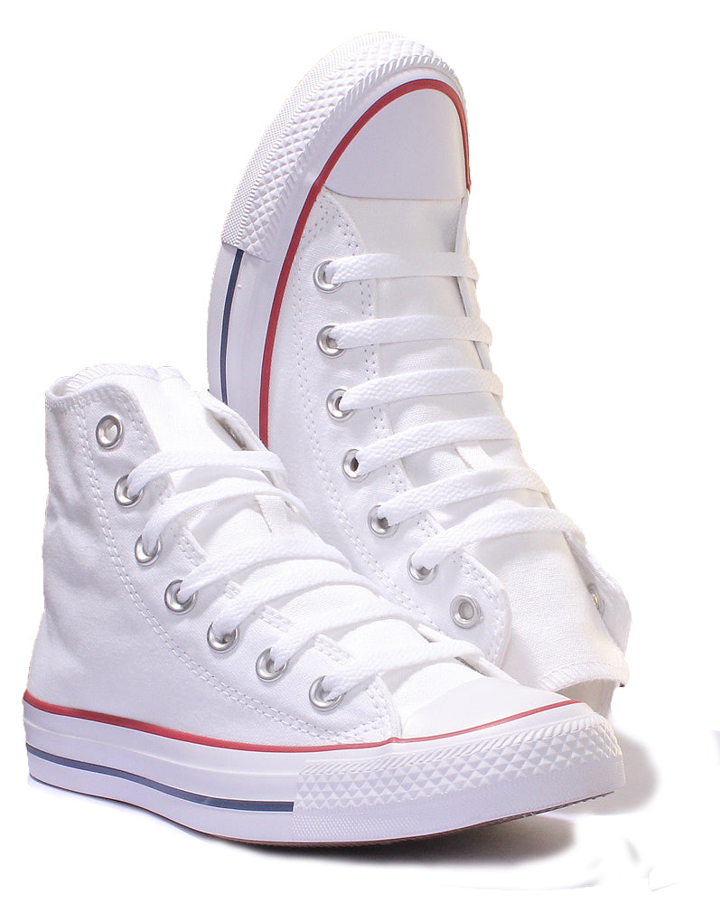 Converse All Star Hi Core Canvas Trainer In White