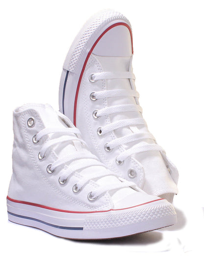 Converse All Star Hi Core Canvas Trainer In White
