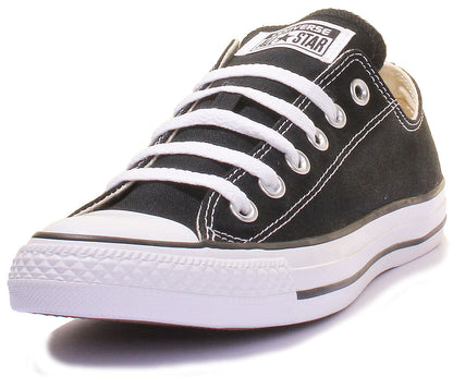 Converse All Star Low Trainer In Black For Women