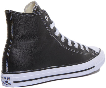 Converse All Star 132170 In Black Leather