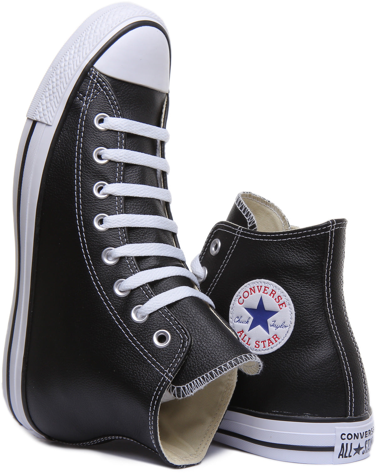 Converse All Star 132170 In Black Leather