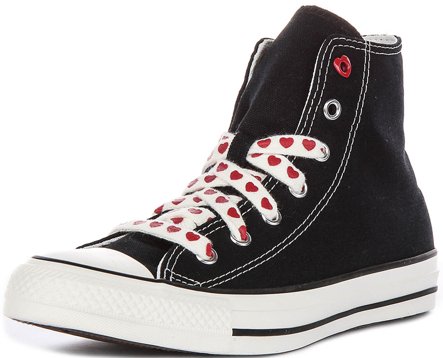 Converse A19064C Valentine's Day In Black Hearts For Junior