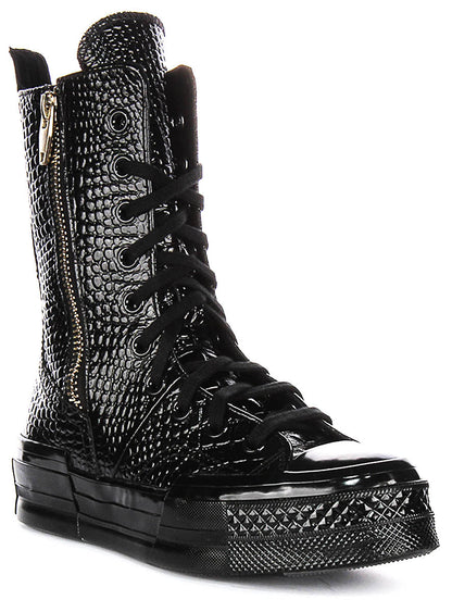 Converse Chuck 70 Plus XH A09381C In Black Croc