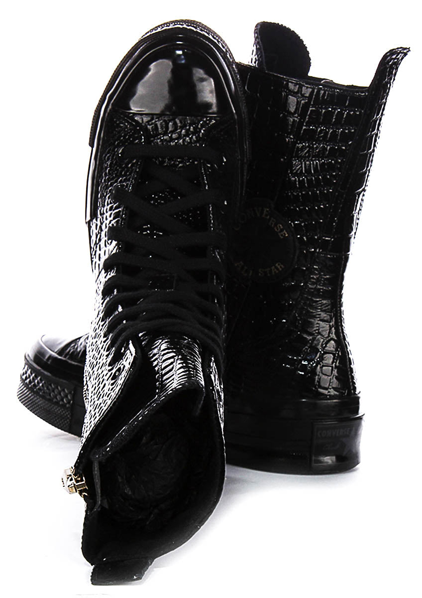 Converse Chuck 70 Plus XH A09381C In Black Croc
