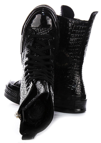 Converse Chuck 70 Plus XH A09381C In Black Croc