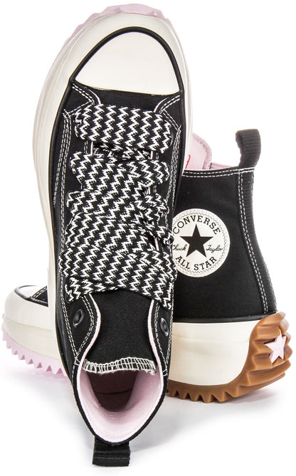 Converse Runstar Hike A10435C In Black Pink