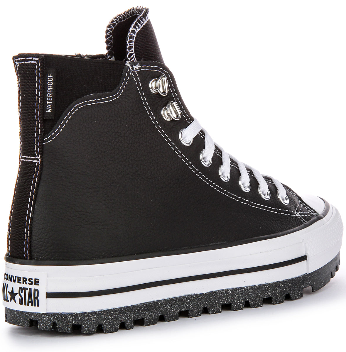 Converse A04480C City Trek In Black White | Waterproof