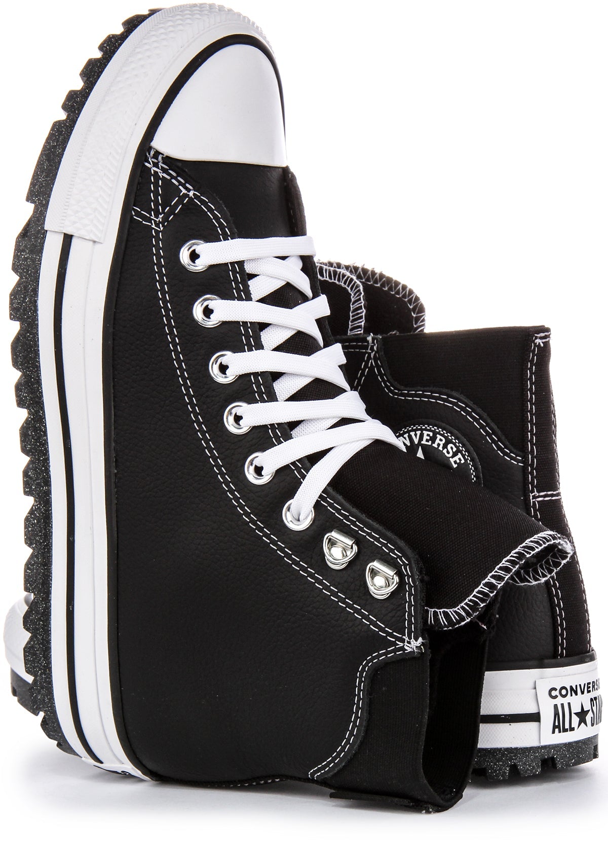 Converse A04480C City Trek In Black White | Waterproof
