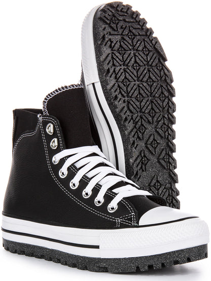 Converse A04480C City Trek In Black White | Waterproof