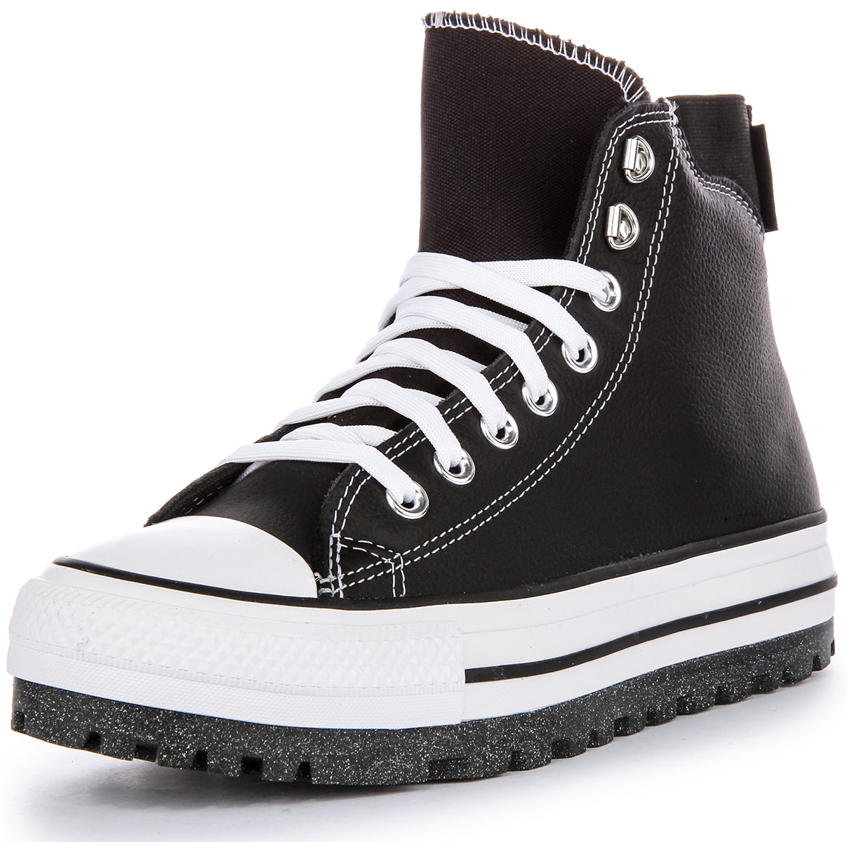 Converse A04480C City Trek In Black White | Waterproof