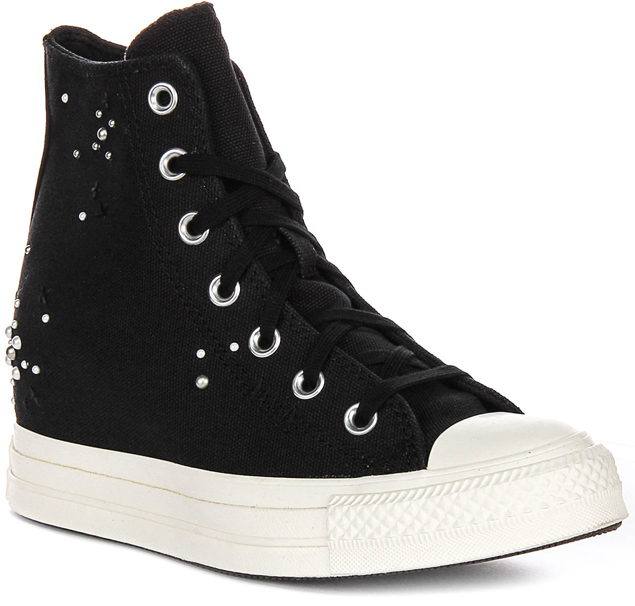 Converse All Star Wedge A12514C In Black White