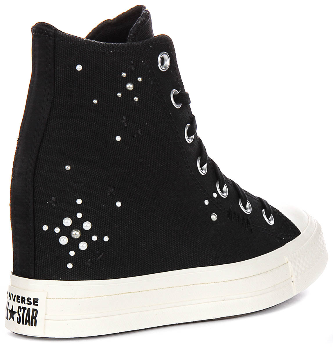 Converse All Star Wedge A12514C In Black White