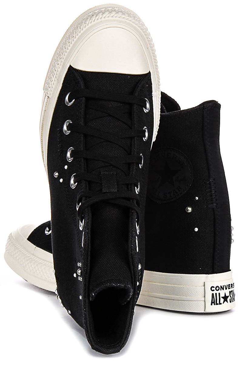 Converse All Star Wedge A12514C In Black White