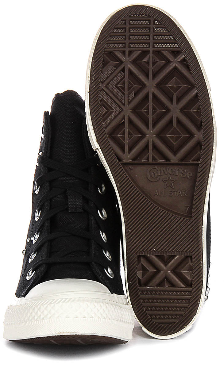 Converse All Star Wedge A12514C In Black White