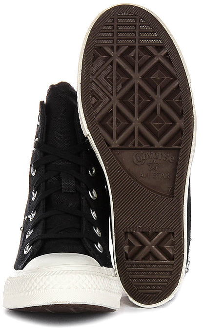 Converse All Star Wedge A12514C In Black White
