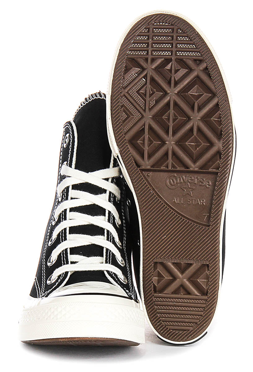 Converse Chuck 70s A12563C Wedge In Black White Platforms