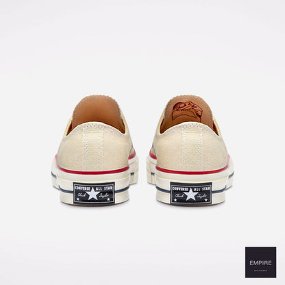 CONVERSE CHUCK TAYLOR 70 OX- Parchment Garnet Egret