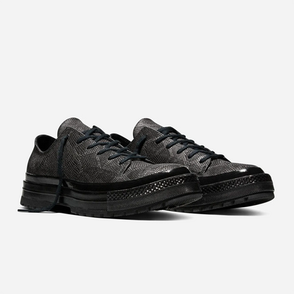 Converse Chuck 70 National OX Snakeskin - Black / Dark Matter