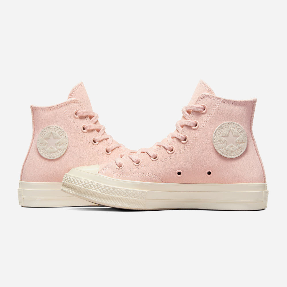 CONVERSE - CHUCK TAYLOR 70 HI FAUX MOHAIR -  FABLE PINK-EGRET-FABLE PINK
