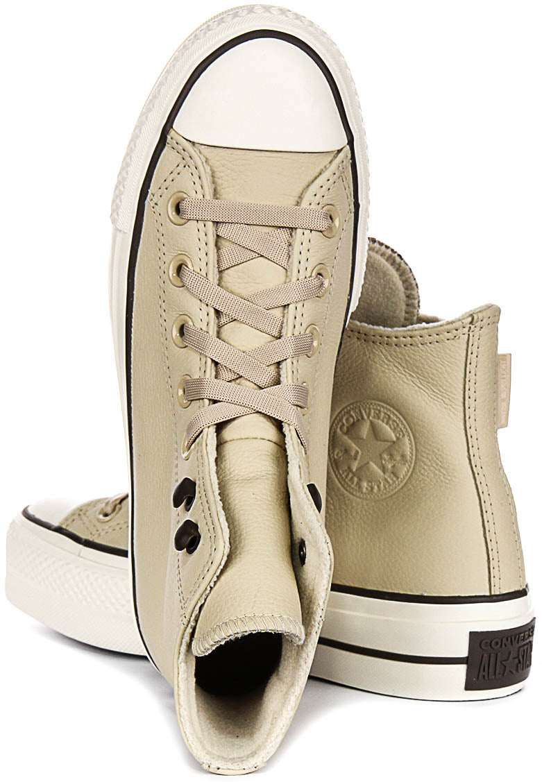 Converse All Star Lift A11158C In Cream For Women