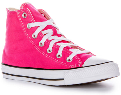 Converse All Star High A08136C In Fuchsia Pink
