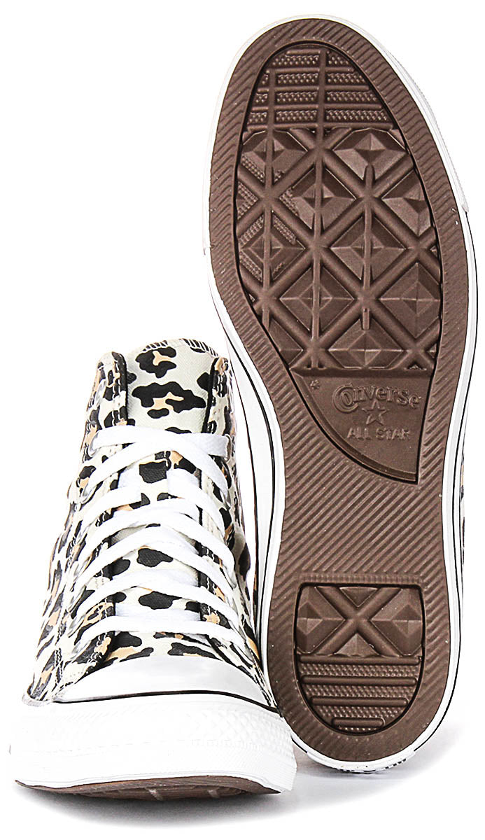Converse All Star High A14939C In Leopard Print