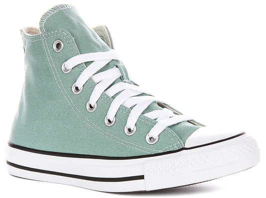 Converse Chuck Taylor All Star Hi Top A06563C In Light Green