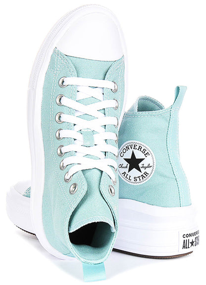 Converse All Star Move A10703C In Mint For Junior Platform