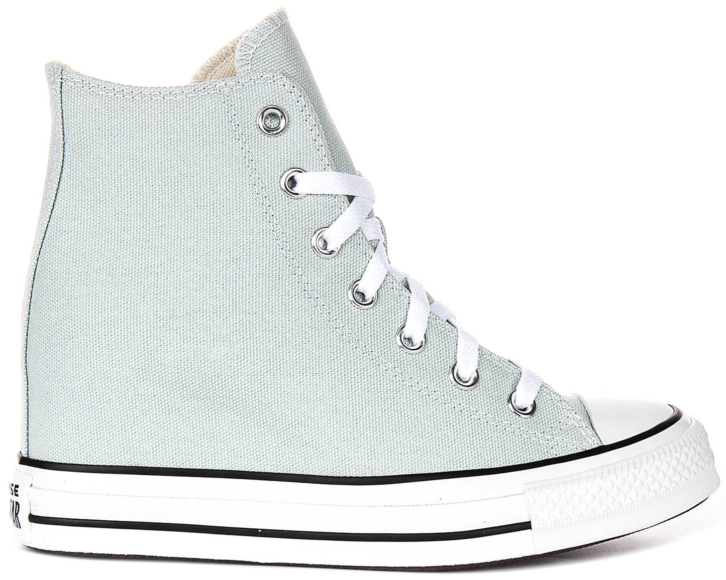 Converse All Star Wedge Hi A13532C In Light Blue For Women