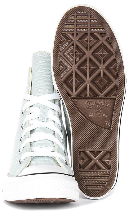 Converse All Star Wedge Hi A13532C In Light Blue For Women