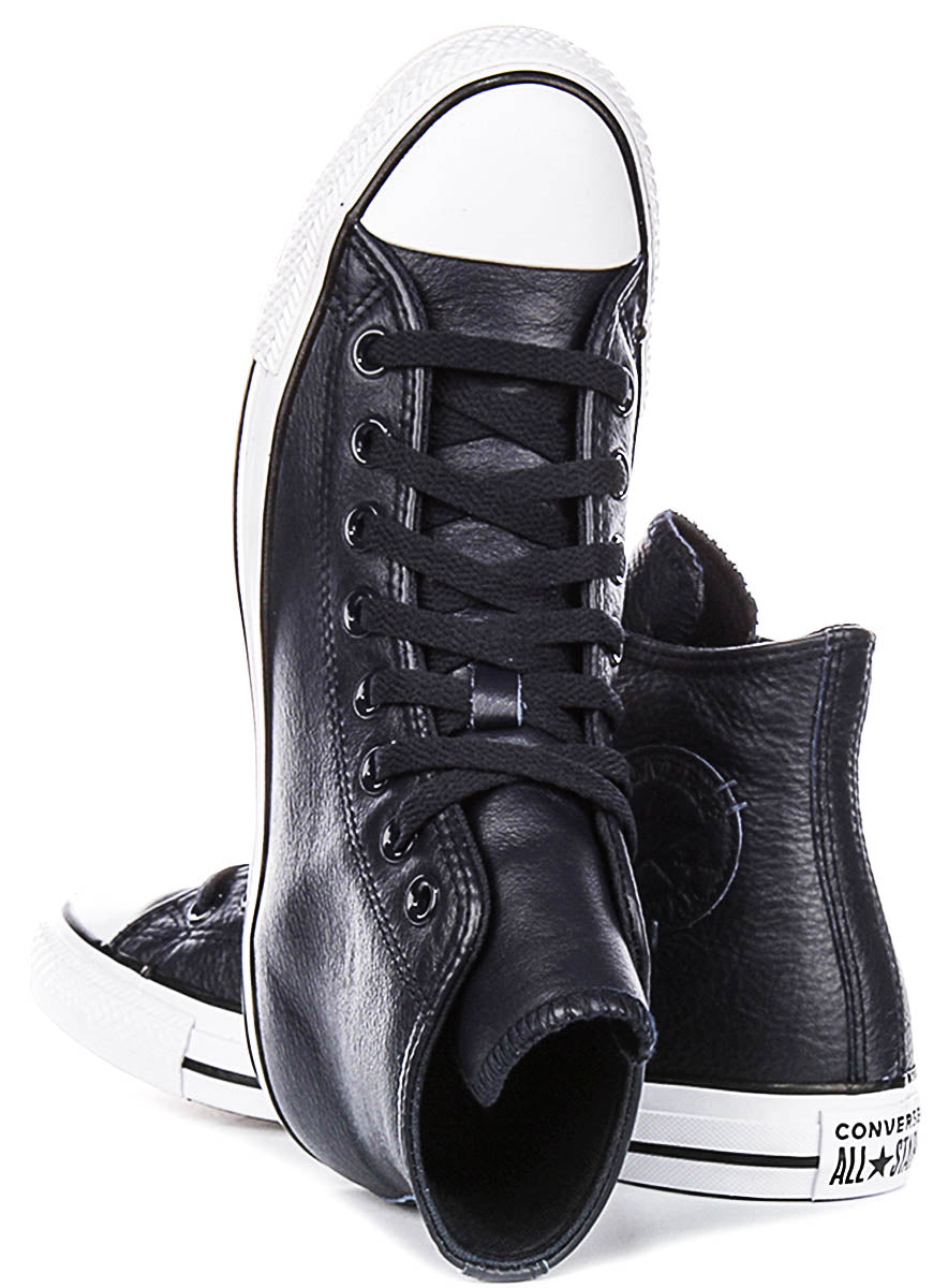 Converse Chuck Taylor All Star High A13276C In Navy Leather
