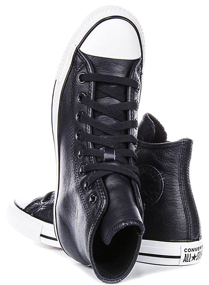 Converse Chuck Taylor All Star High A13276C In Navy Leather