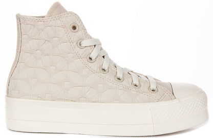 Converse All Star Lift A13523C In Textured Print For Women
