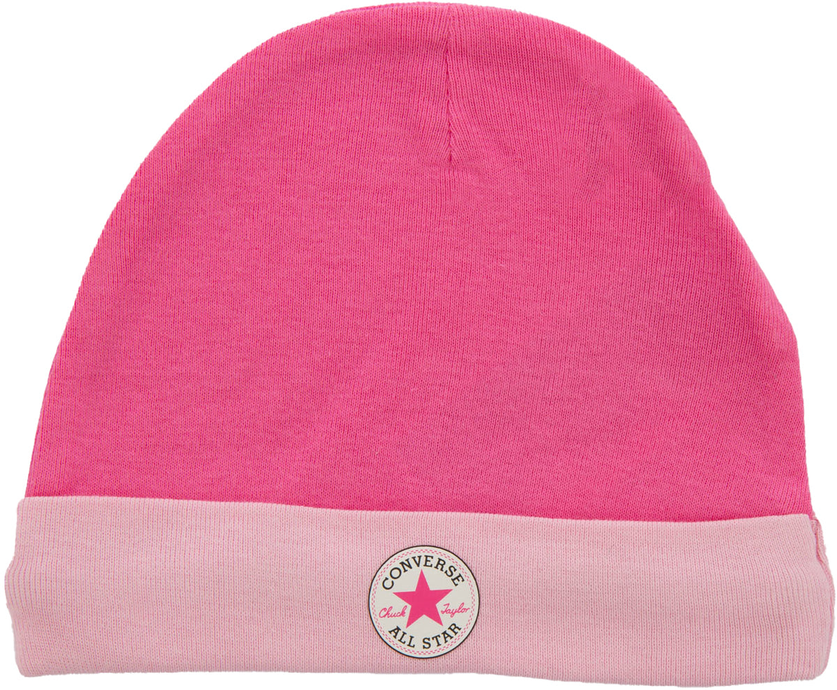 Converse Crib Set In Pink including Bootie, Hat & Bib