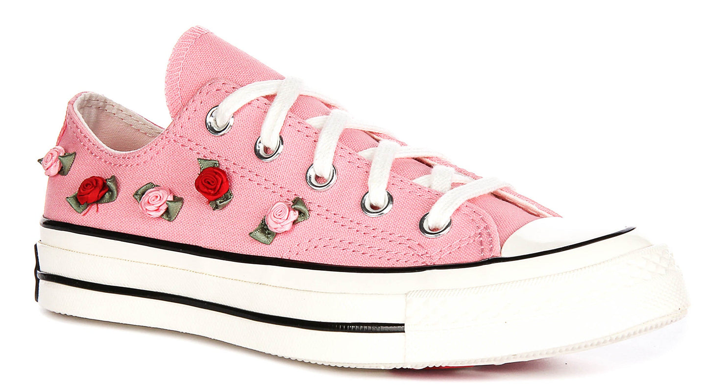 Converse Chuck 70 Valentine'S Day Roses A13649C In Pink White