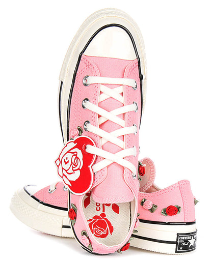 Converse Chuck 70 Valentine'S Day Roses A13649C In Pink White