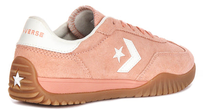 Converse Run Star Trainers A11506C In Pink White