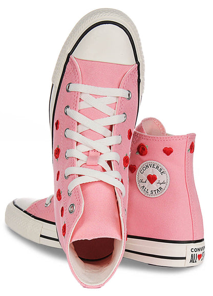 Converse All Star A12624C Heart & Roses In Pink For Junior