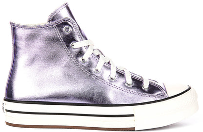Converse Chuck Taylor A13449C EVA Lift In Purple Metalic