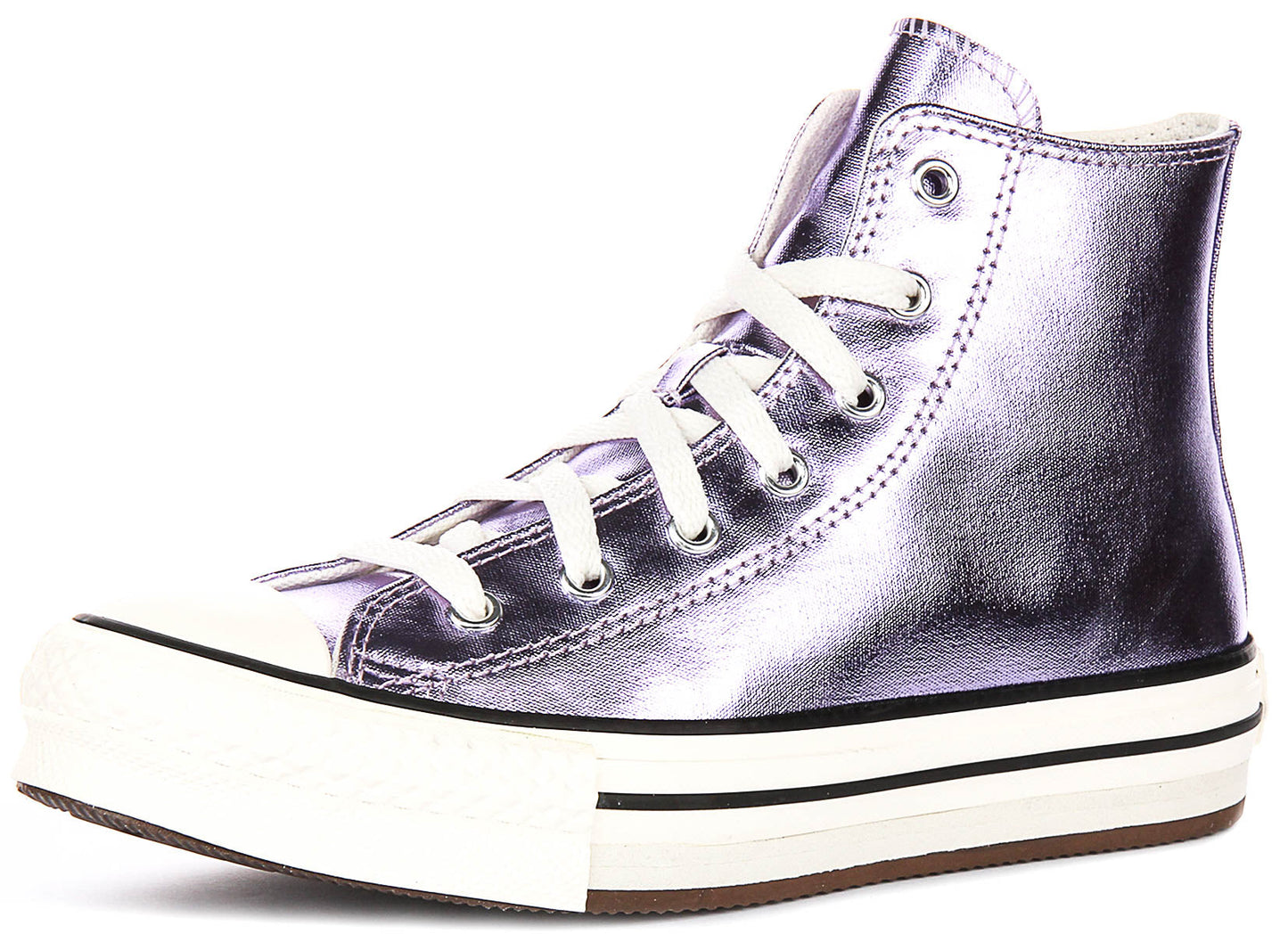 Converse Chuck Taylor A13449C EVA Lift In Purple Metalic