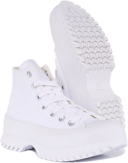 Converse All Star Lugged 2.0 A00871C In White For Women
