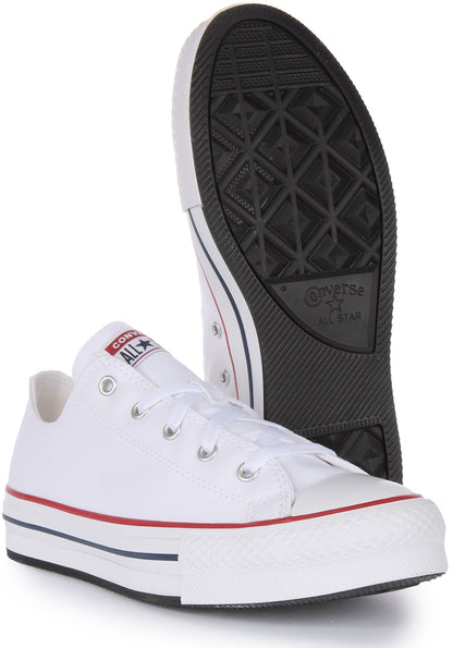 Converse All Star Life 272858C In White For Junior