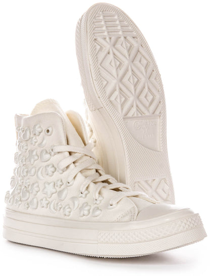 Converse All Star Hi A06434C Charms In White For Women