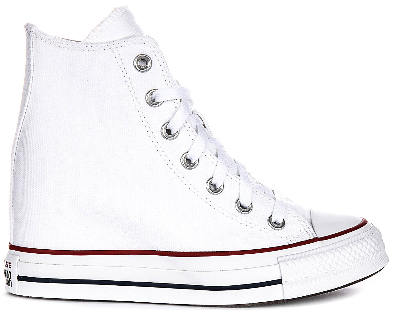 Converse All Star Wedge A11908C In White For Women
