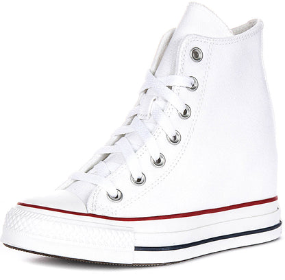 Converse All Star Wedge A11908C In White For Women