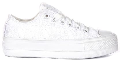 Converse Chuck Taylor All Star Crochet A15005C In White For Women